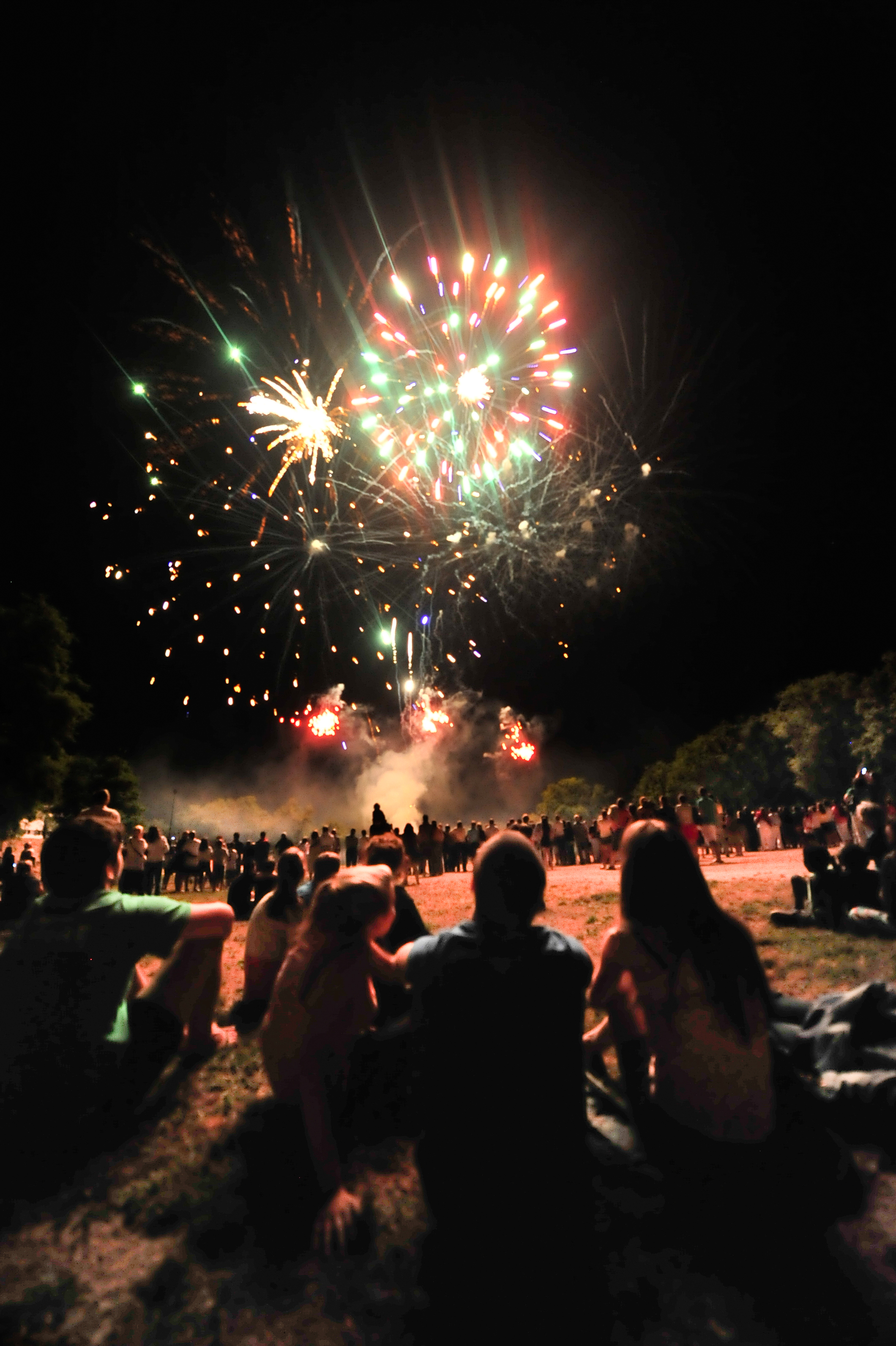 Figeac : Feu d'artifice - Bal des pompiers