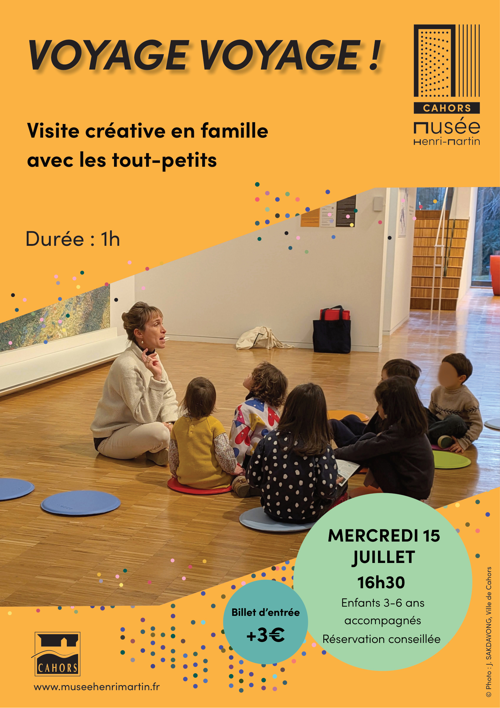 Figeac : Visite créative en famille pour les tout-petits au Musée Henri-Martin