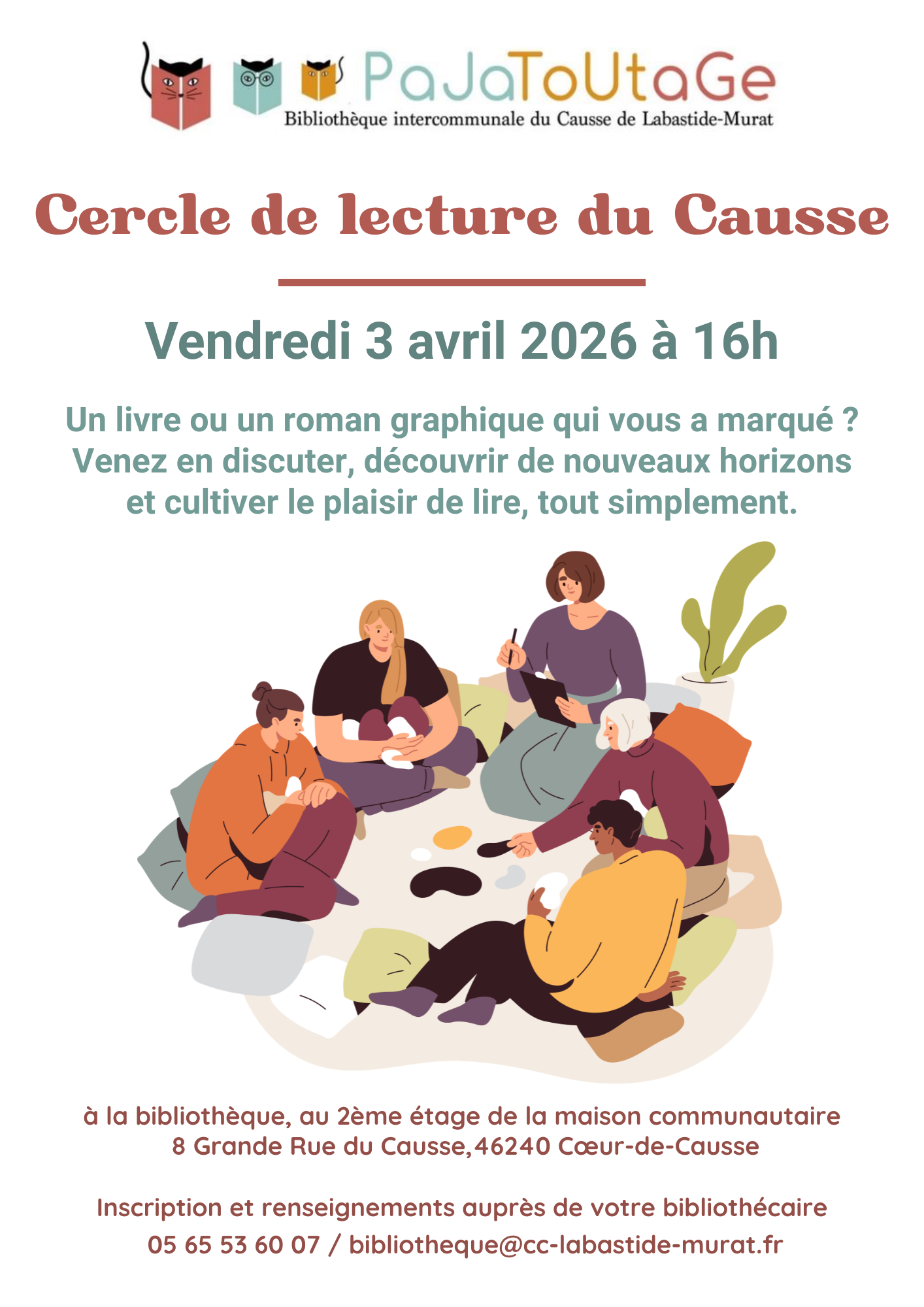 Cercle de lecture du Causse