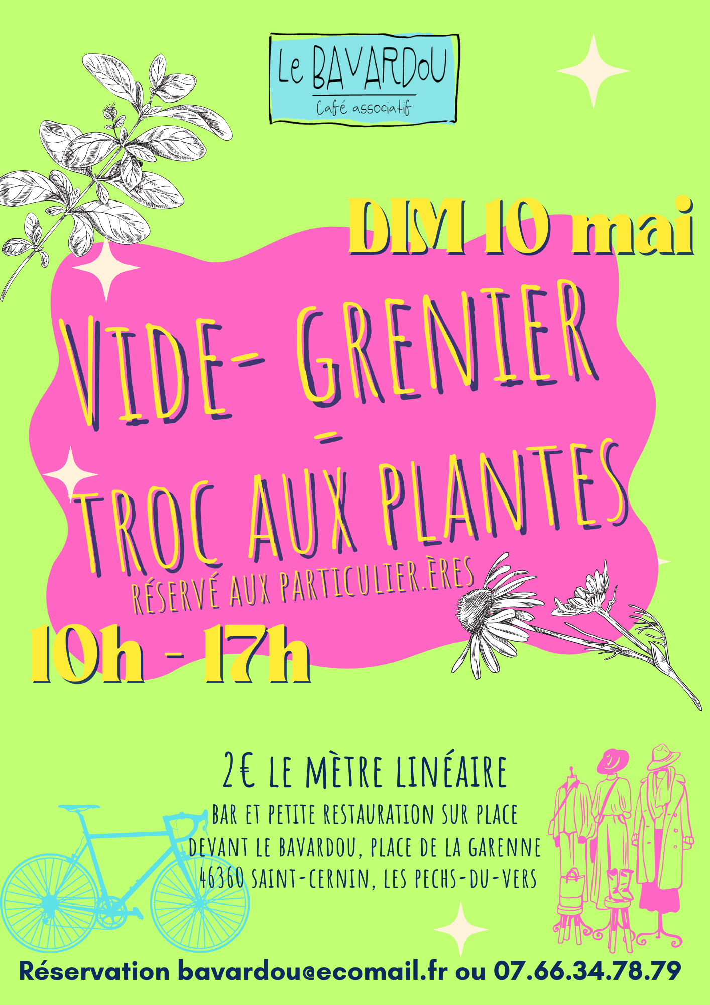 Figeac : Vide-grenier et Troc aux plantes