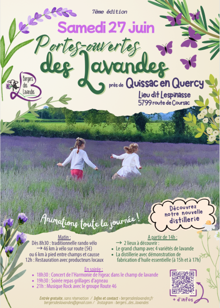 Figeac : Portes Ouvertes des Bergers des Lavandes à Quissac