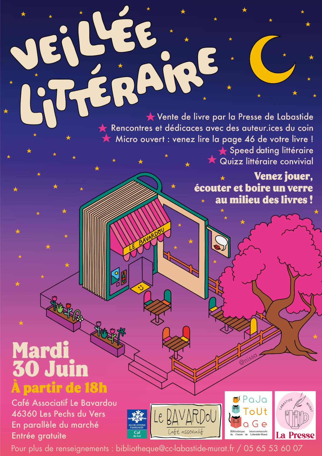 Figeac : Veillée littéraire