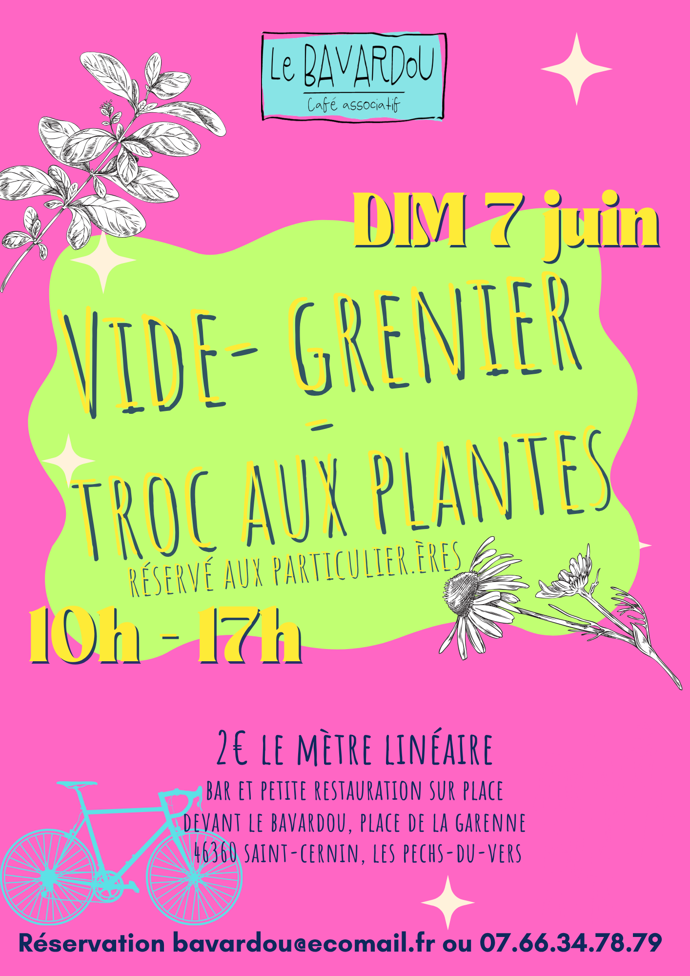Figeac : Vide-grenier et Troc aux plantes