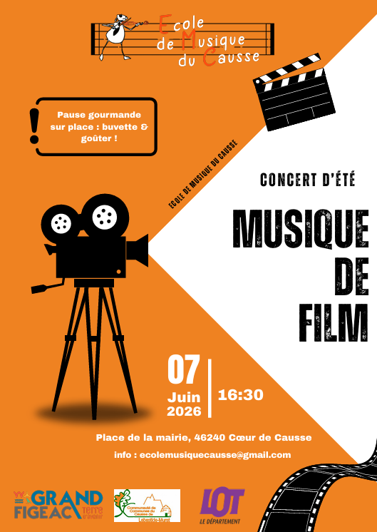 Figeac : Concert d’été de l’École de musique du Causse