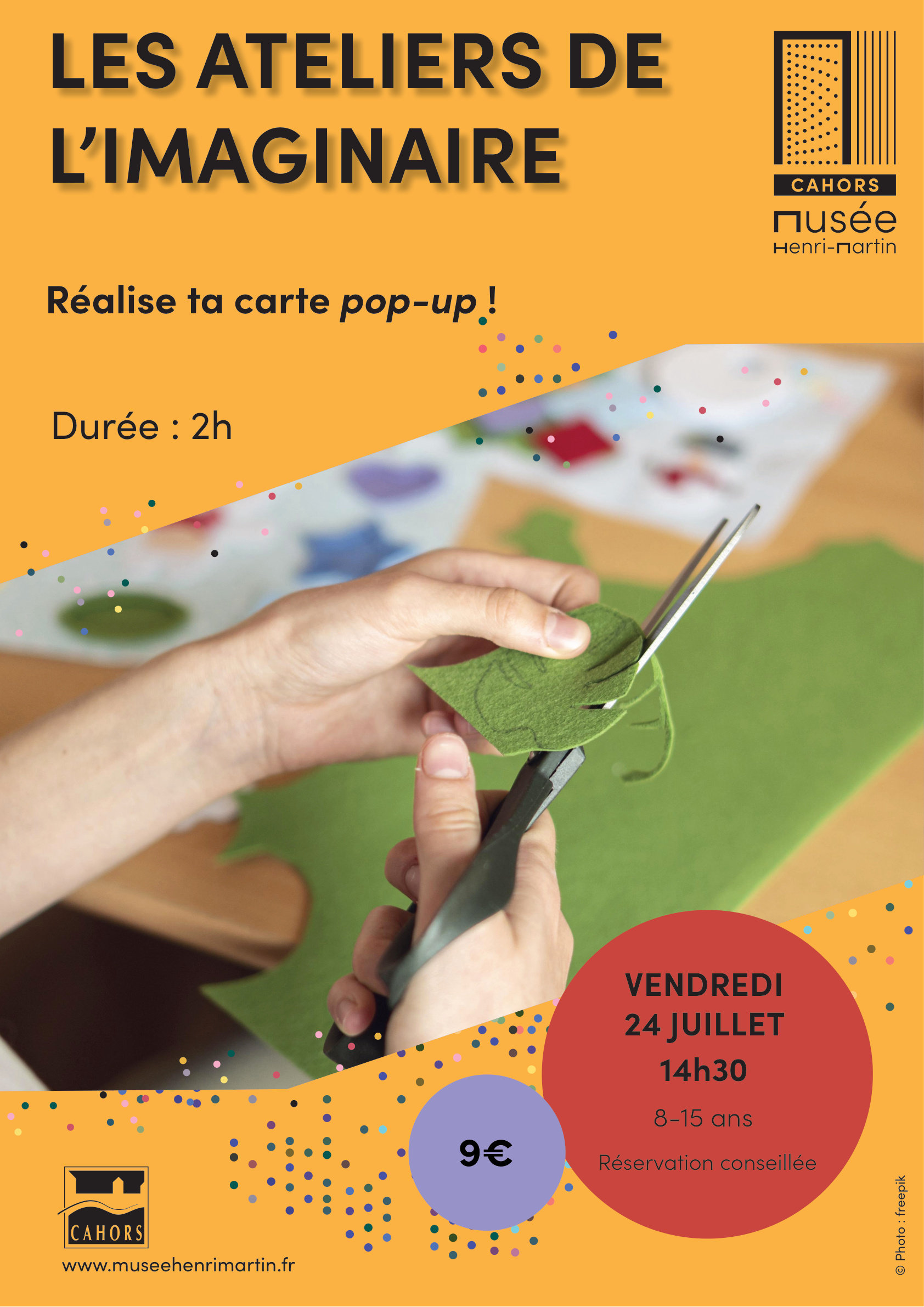 Figeac : Atelier de l'imaginaire au Musée Henri-Martin