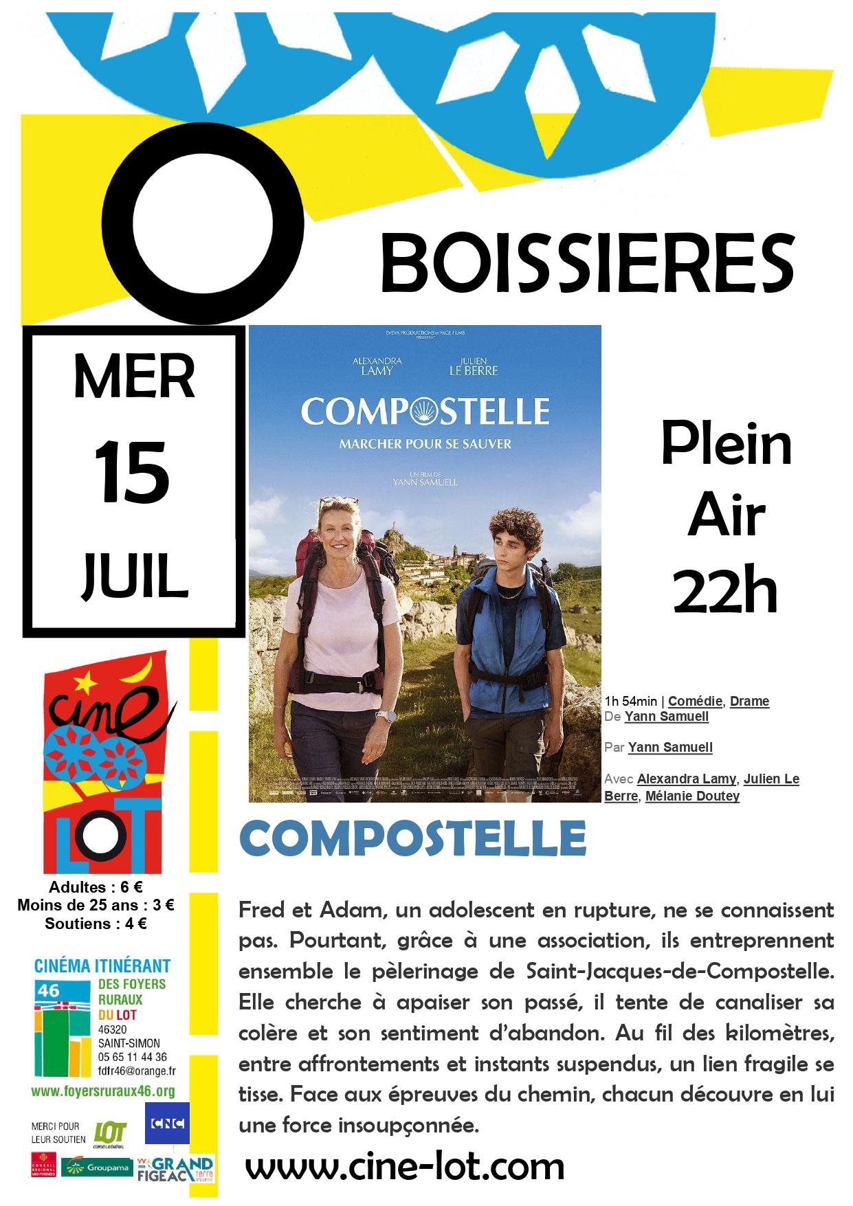 Figeac : Ciné-Lot en plein air : 