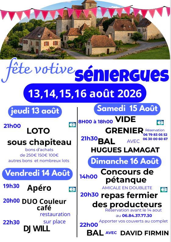 Séniergues en fête