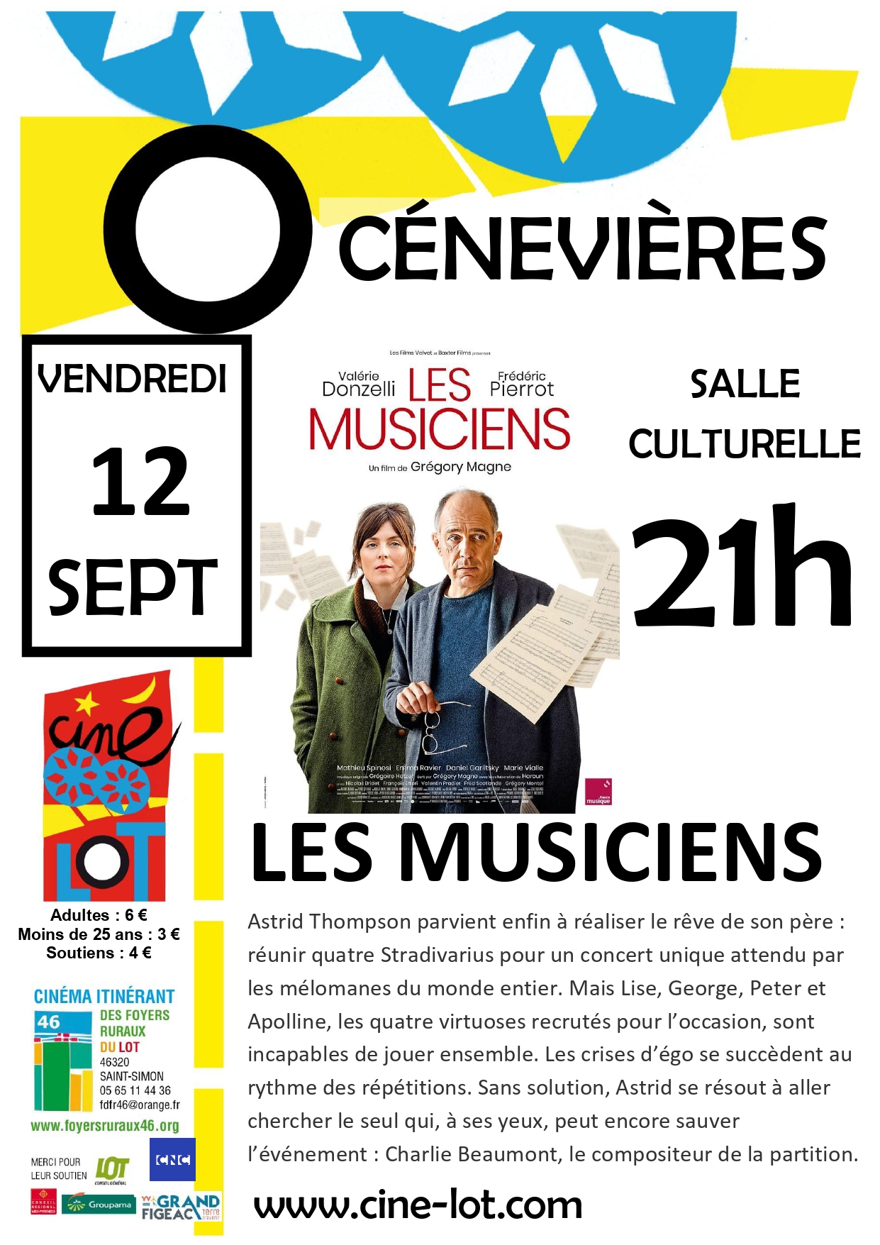 Figeac : Ciné-Lot : Les musiciens