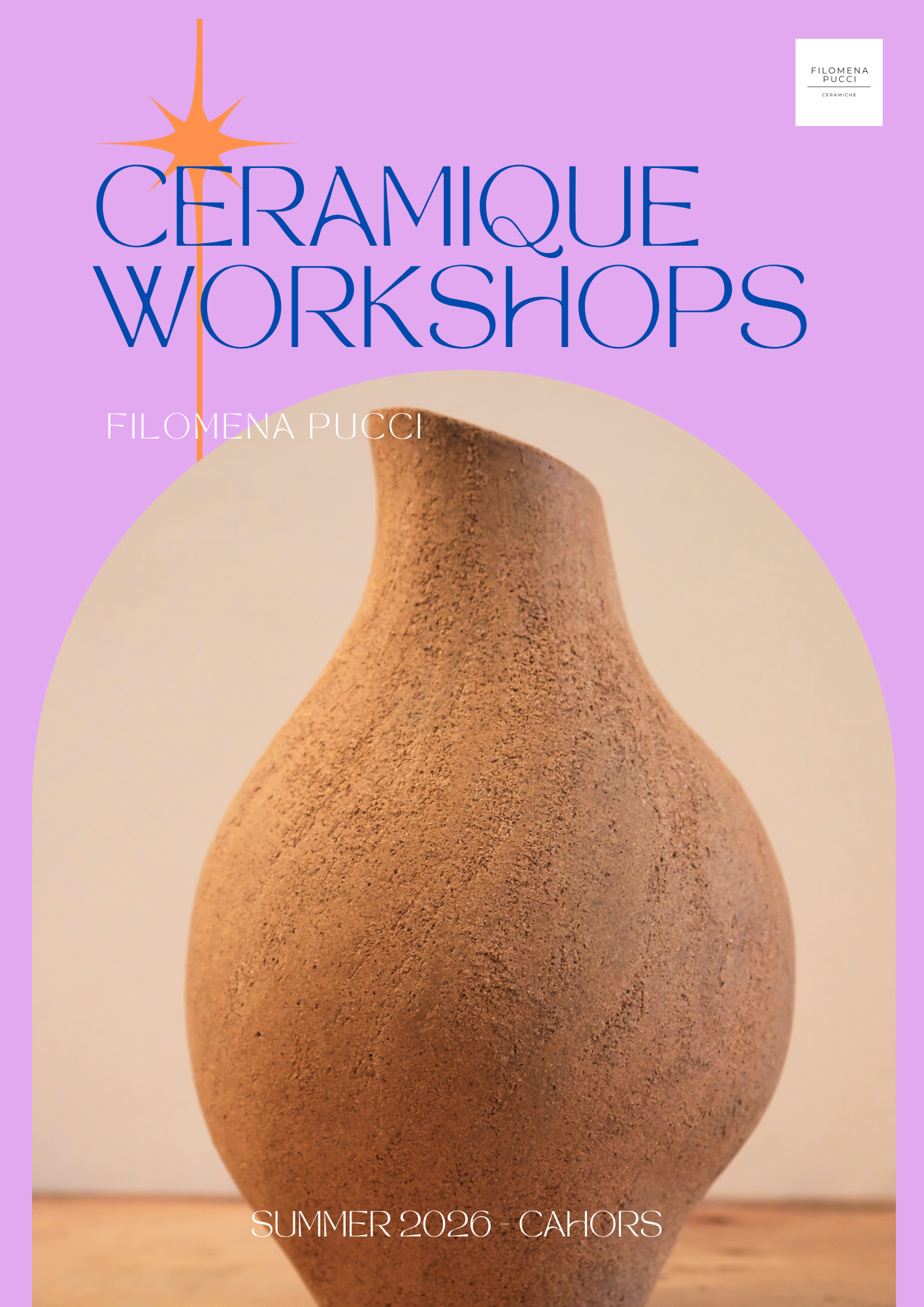 Figeac : Je fais de la céramique : atelier primitif avec Filomena Pucci