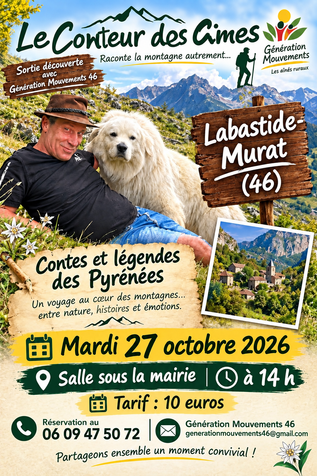 Figeac : Le Conteur des Cimes raconte la montagne autrement