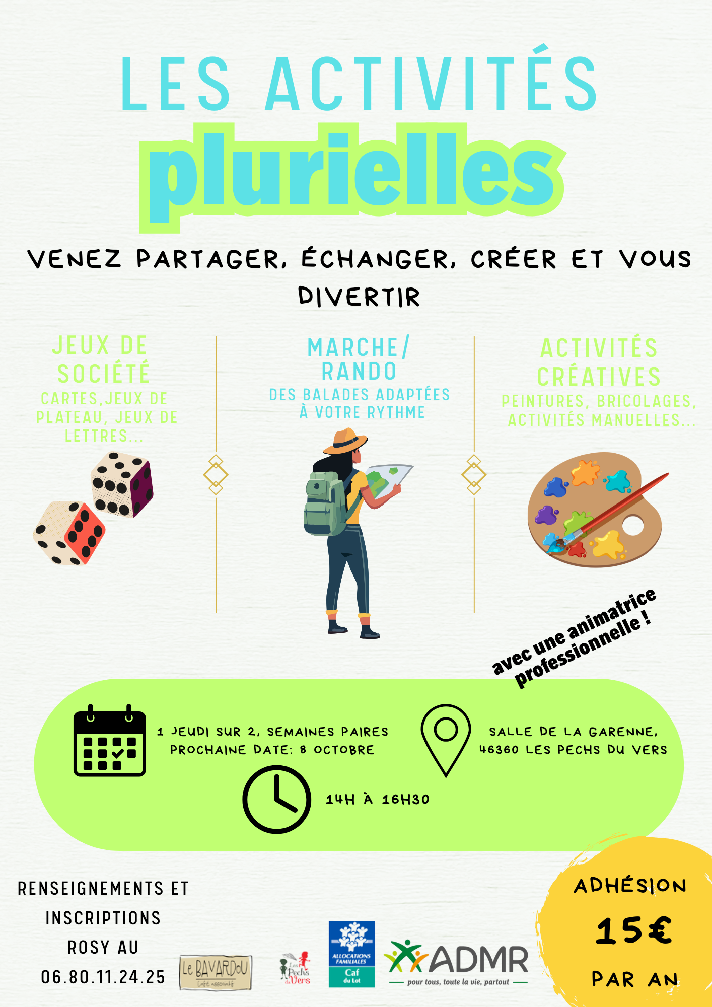 Figeac : Les Activités Plurielles au Bavardou