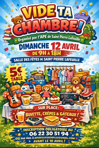 Figeac : Vide ta chambre
