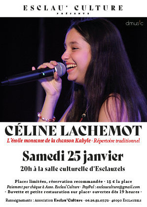 Figeac : Concert à Esclauzels : Céline Lachemot