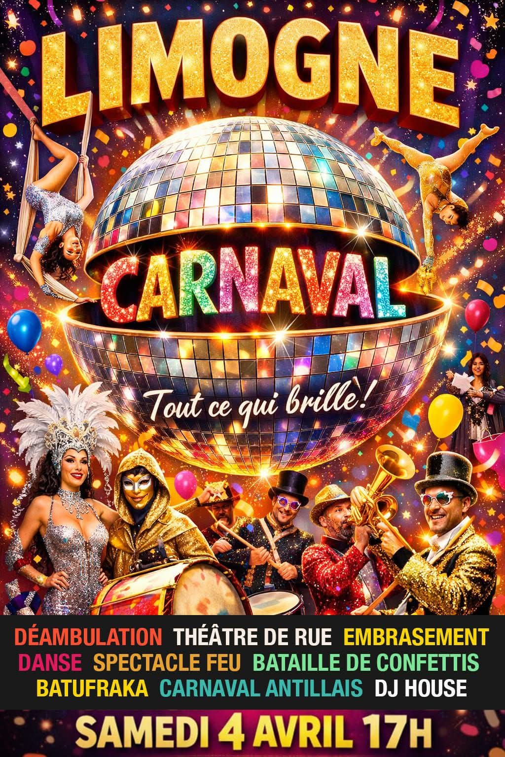 Figeac : Carnaval de Limogne 2026 : 