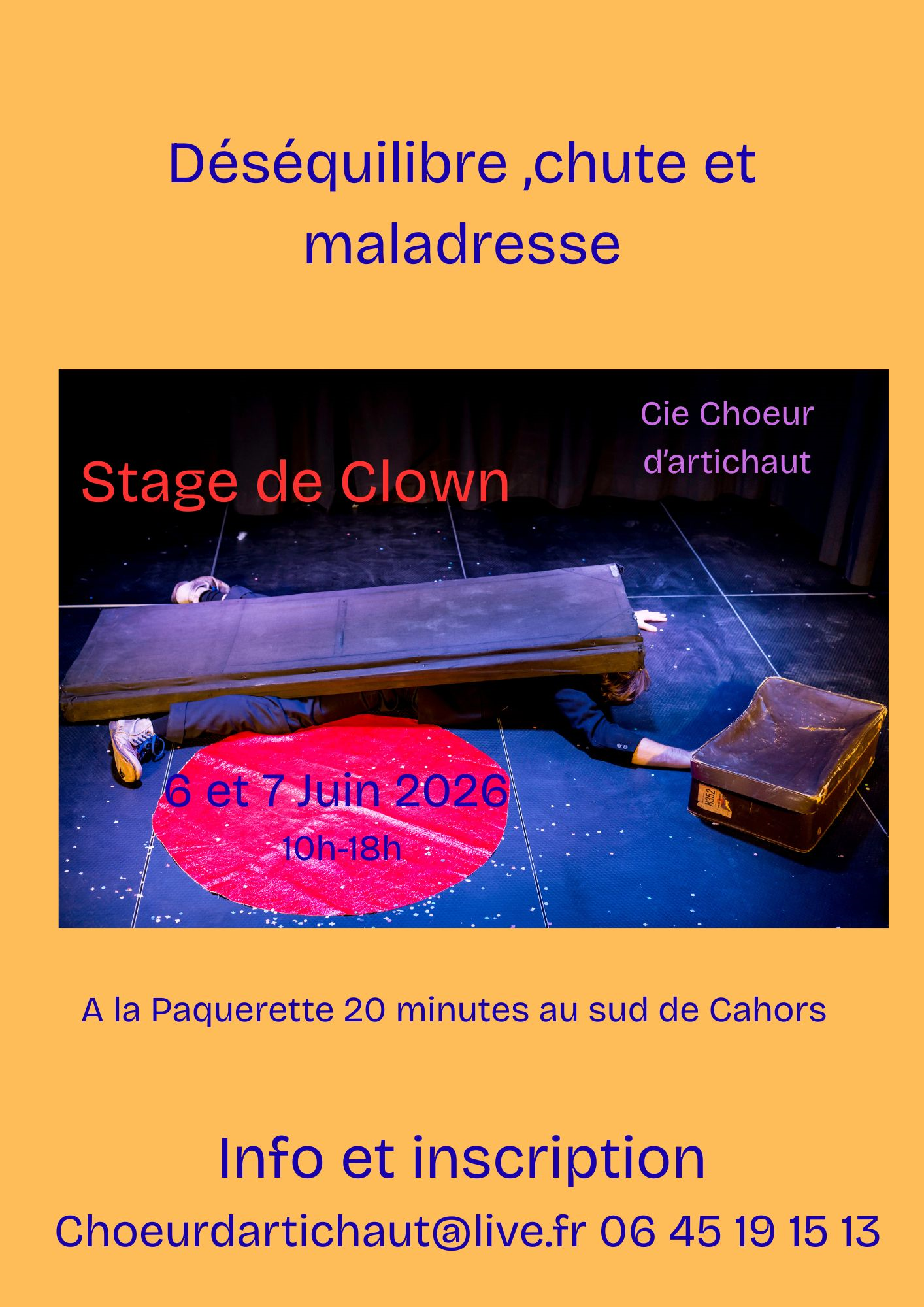 Figeac : Stage de clown