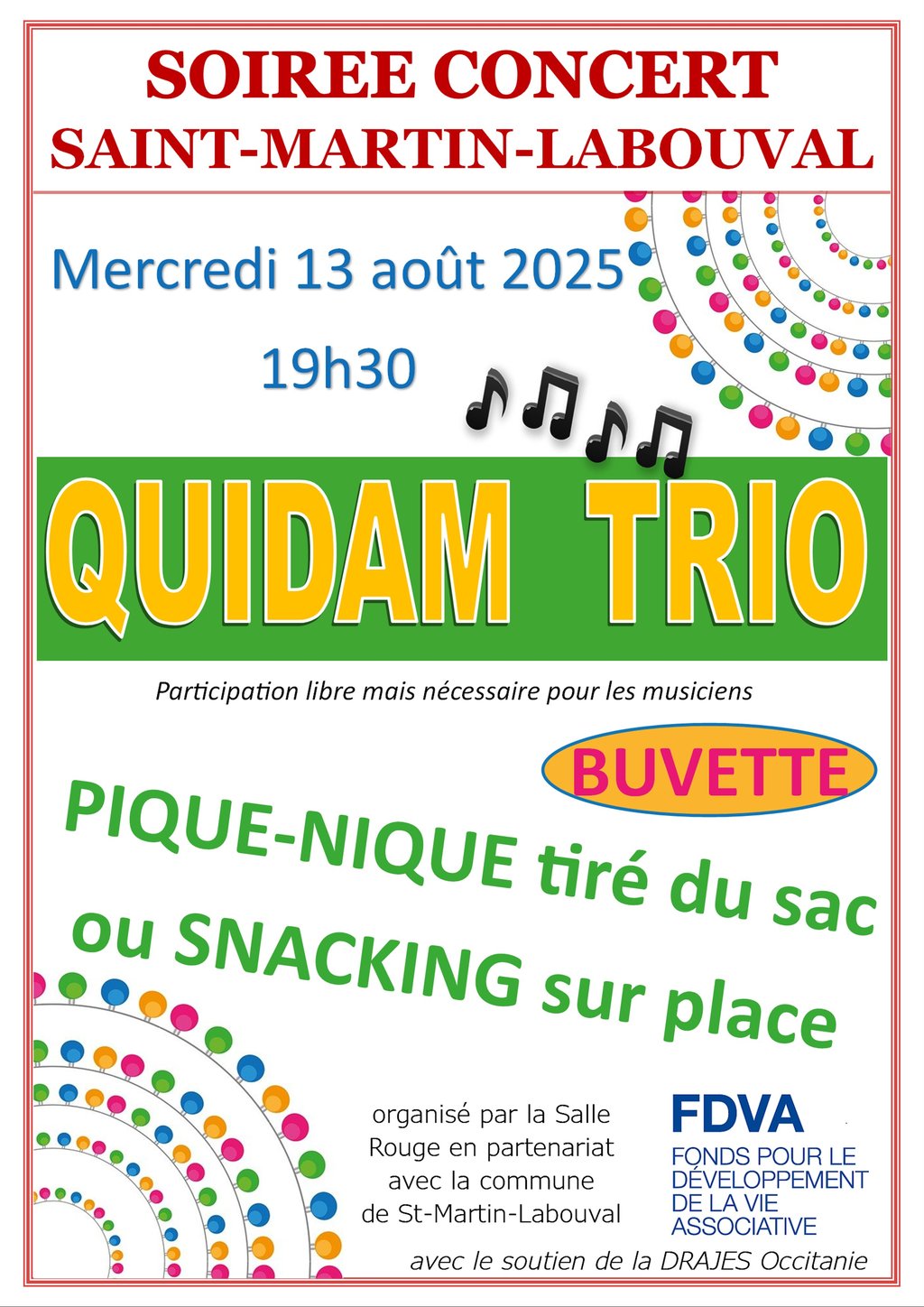 Concert Quidam Trio