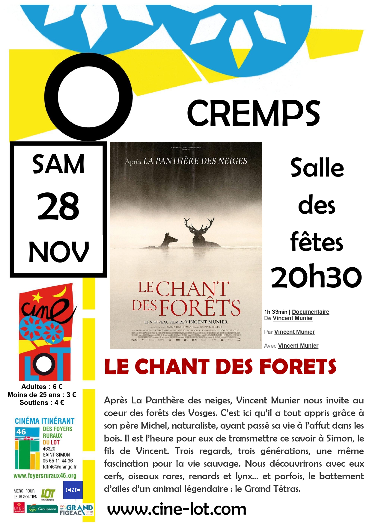 Figeac : Ciné-Lot en plein air : 