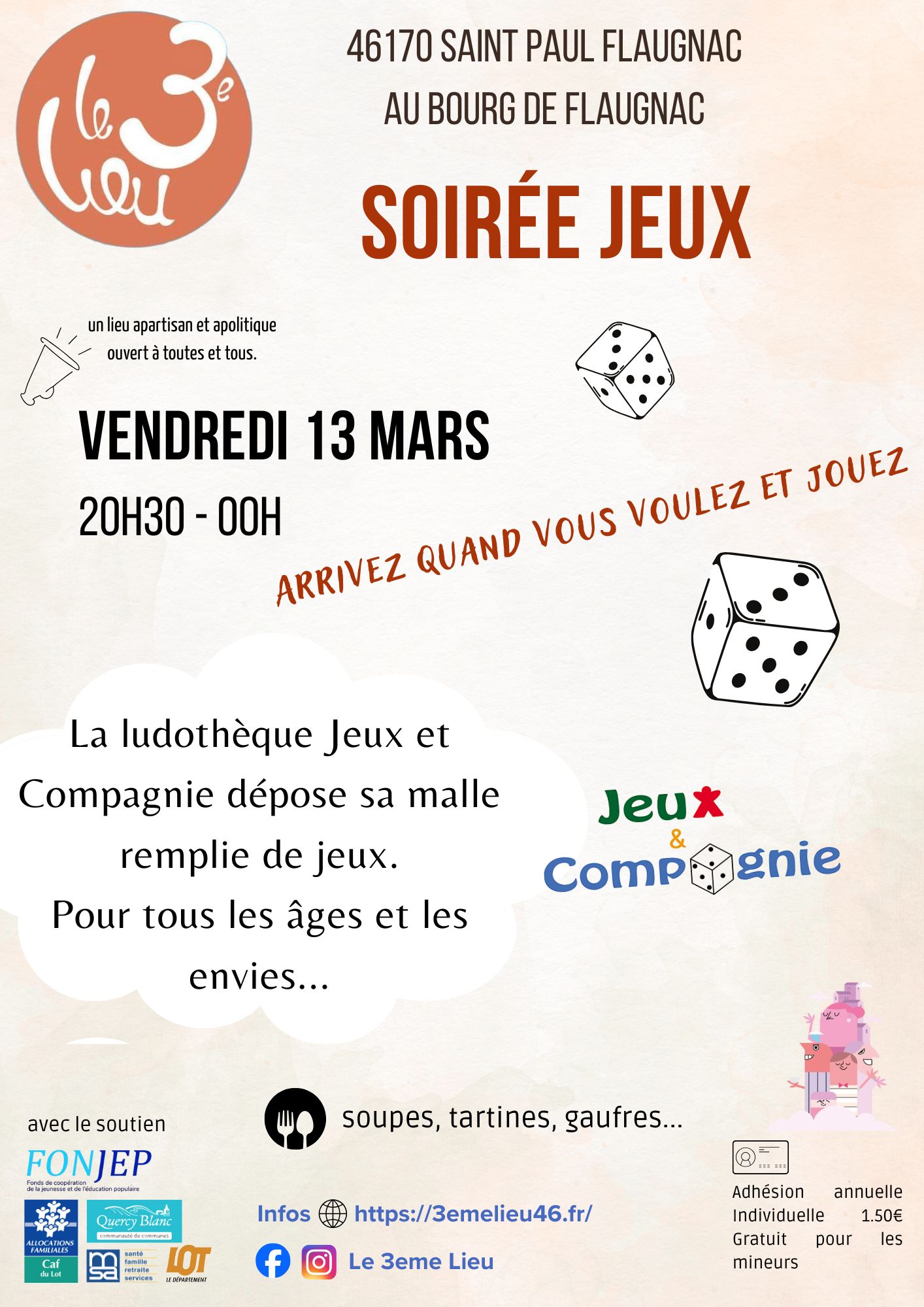 Figeac : Après-midi et Soirée jeux de société