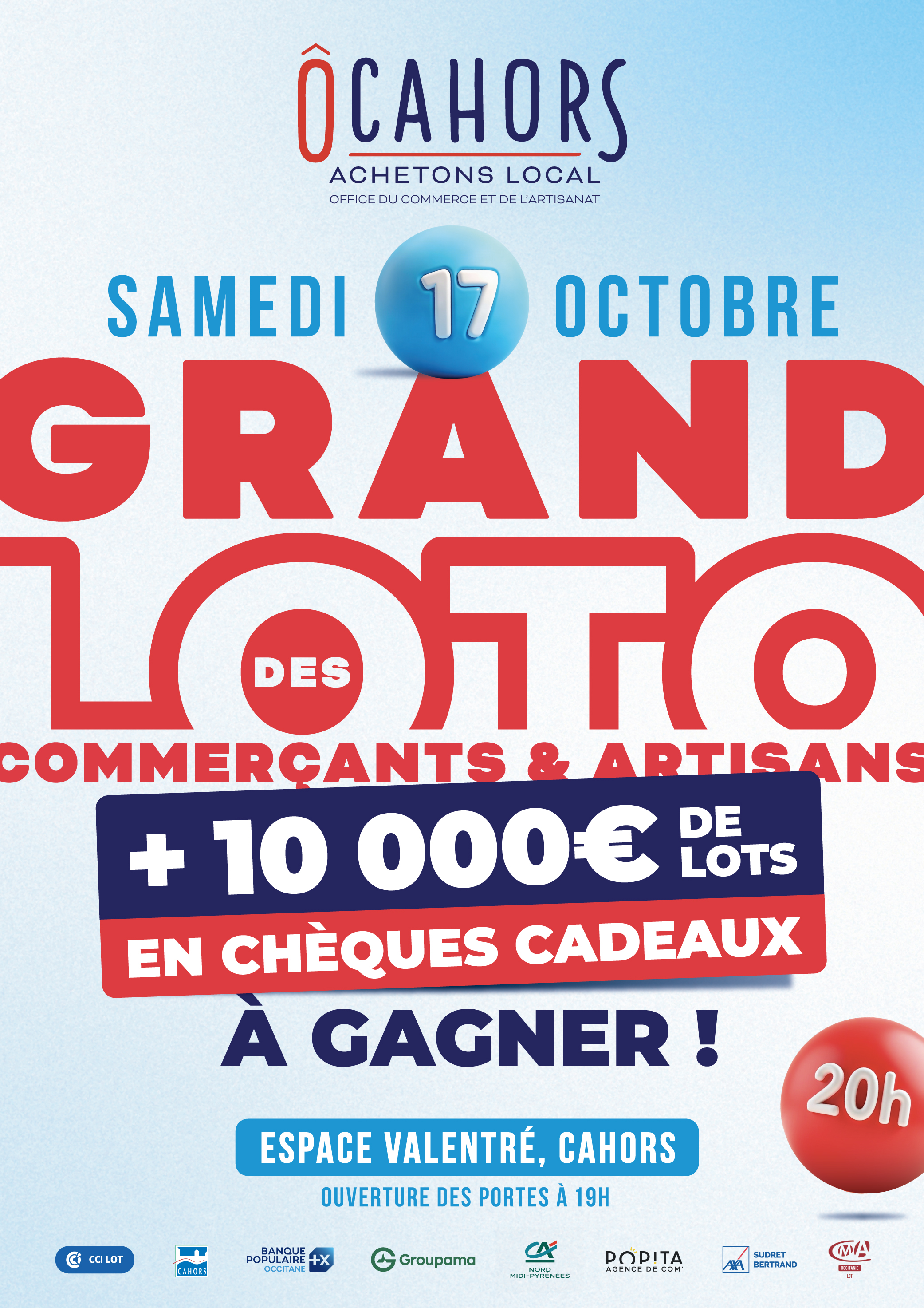 Figeac : Grand loto des commerçants et artisans