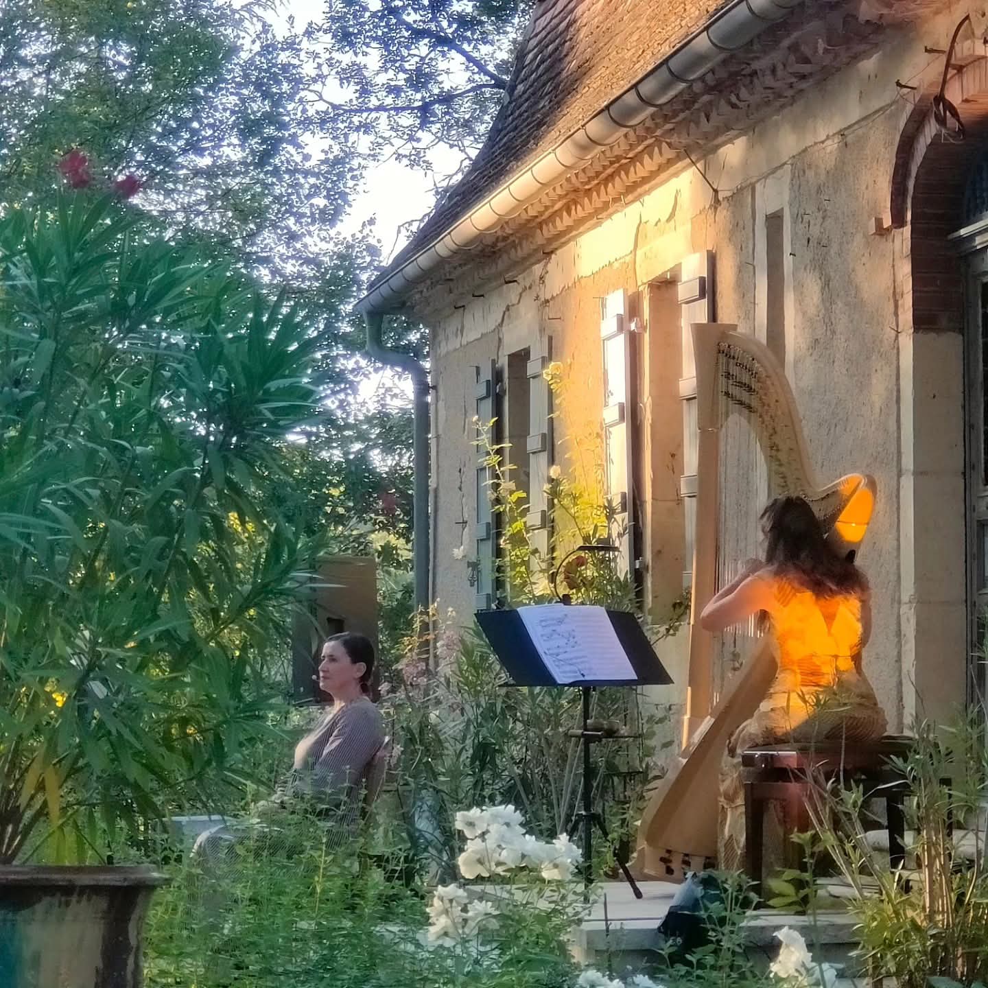 Figeac : Henri Martin raconté par sa veuve, Marie-Charlotte Barbaroux aux jardins de Marquayrol