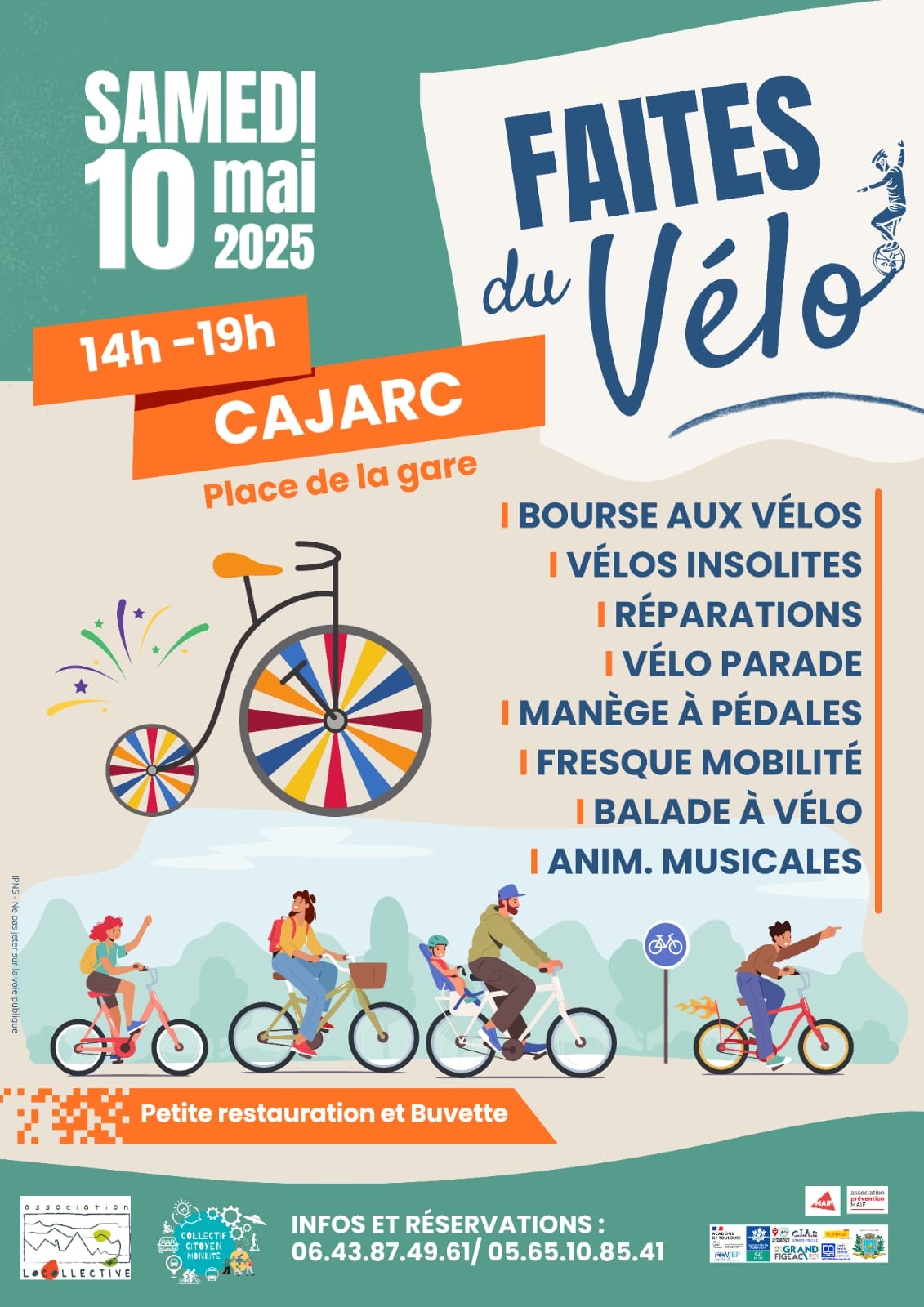 Figeac : Cajarc : Faites du vélo !