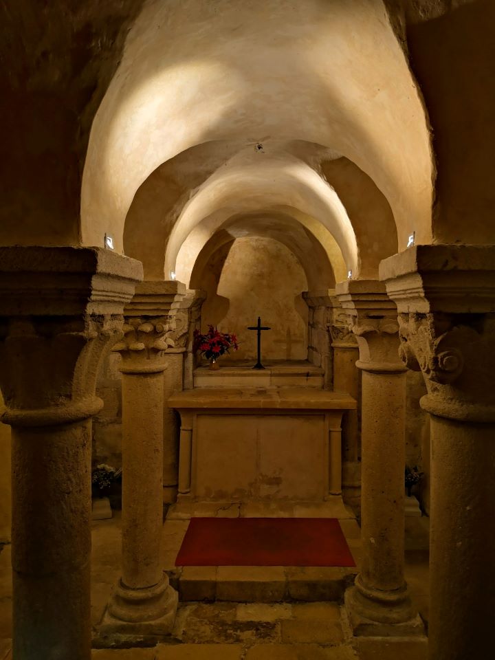 Figeac : Visite de l'Eglise Saint-Hilarion et de sa Crypte à Duravel