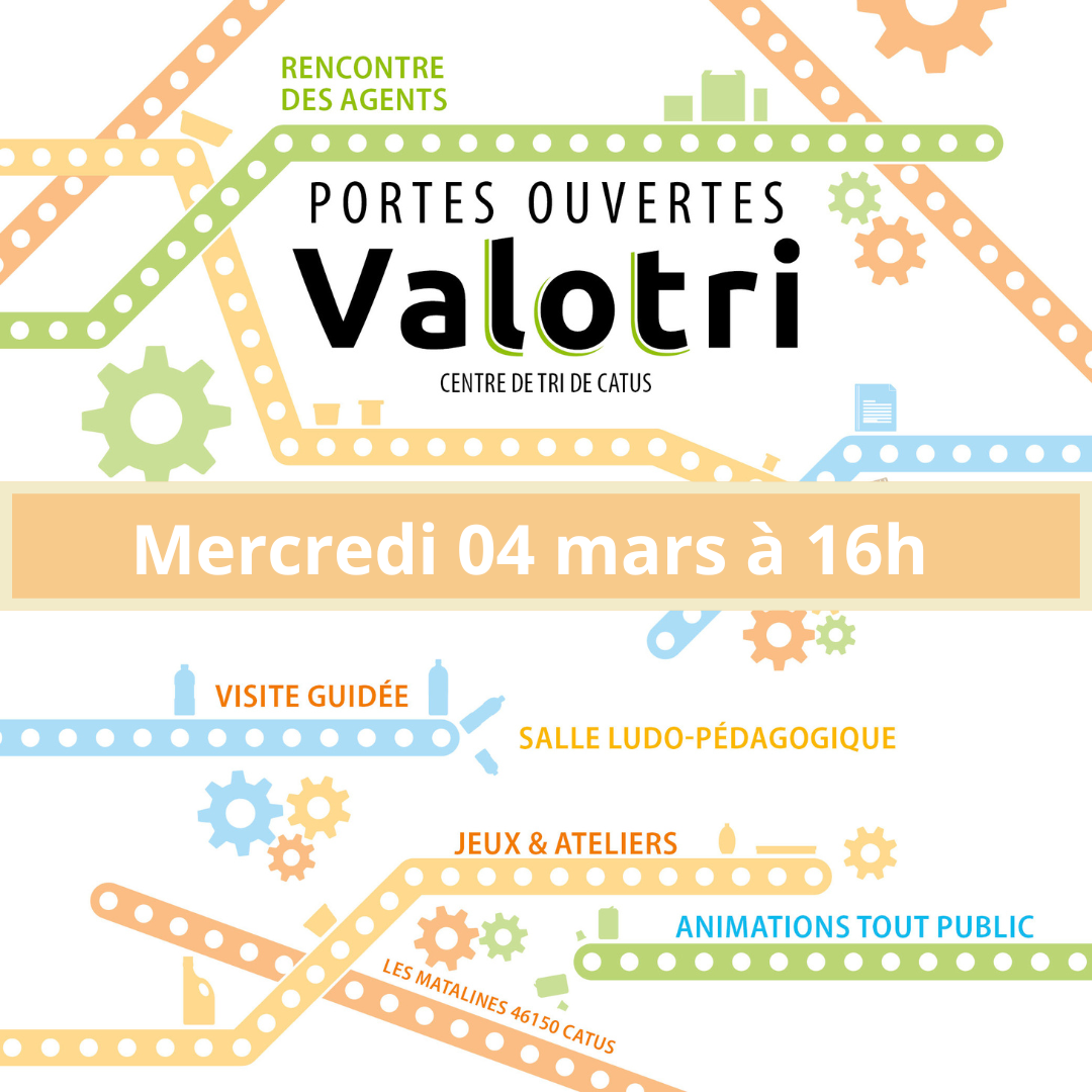 Figeac : Journée Portes Ouvertes au centre de tri Valotri