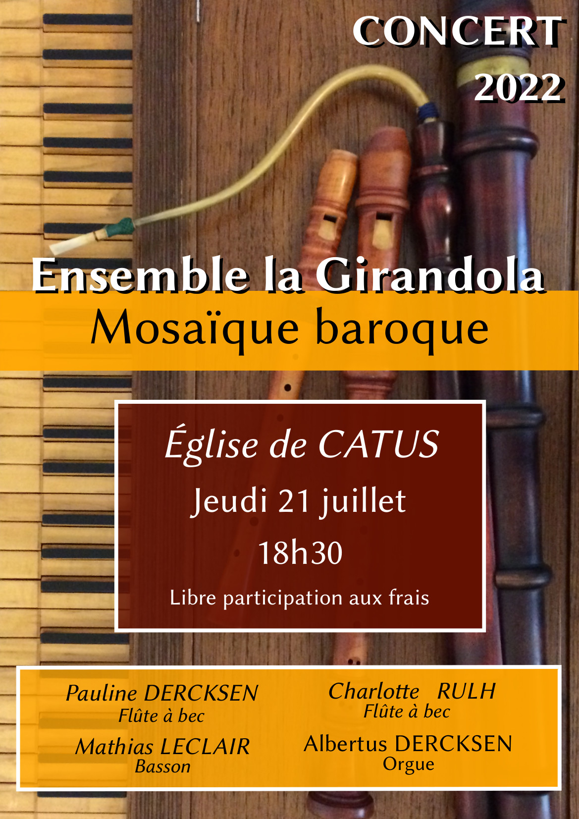 Figeac : Concert La Girandola à Catus