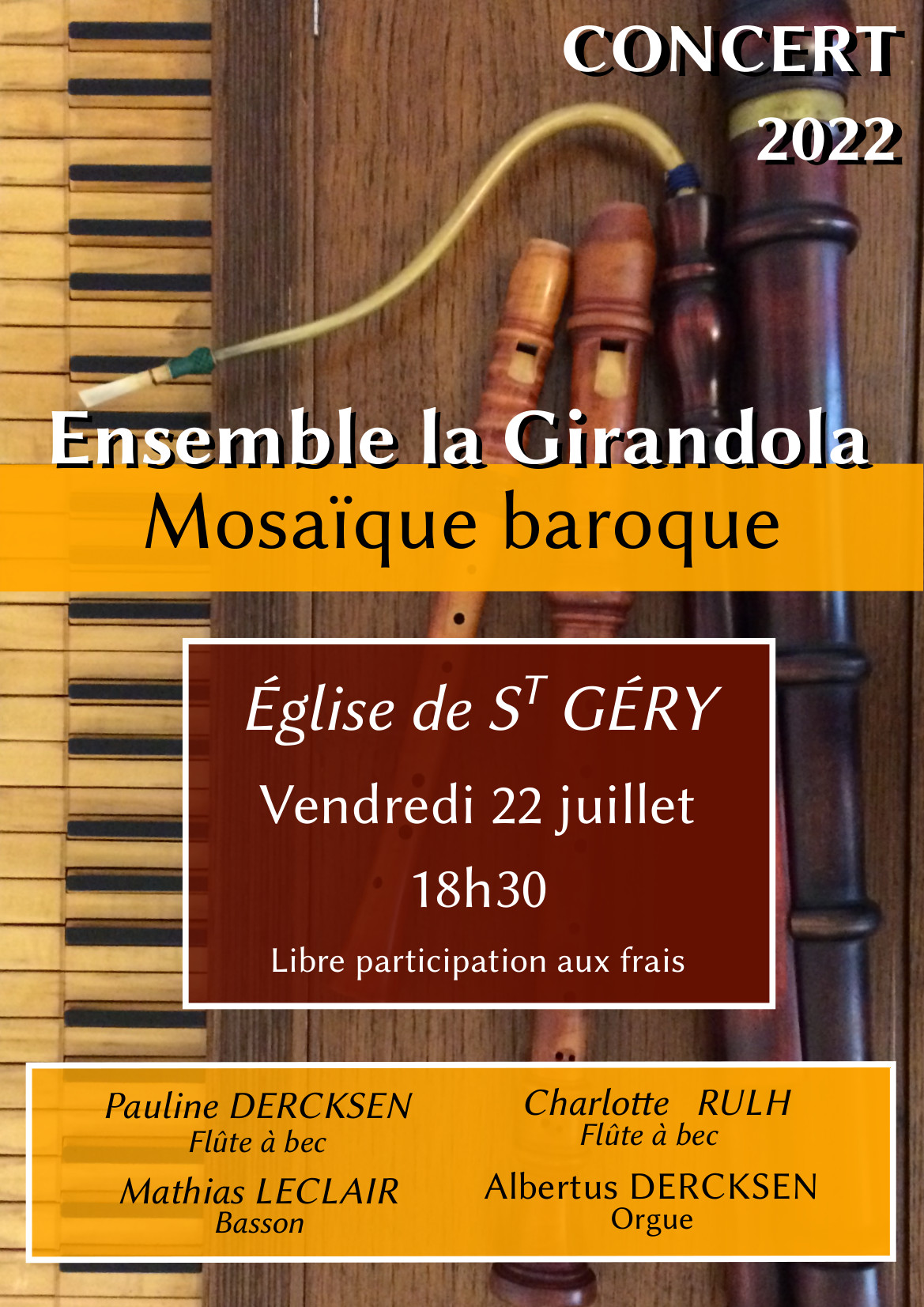 Figeac : Concert La Girandola à Saint-Géry