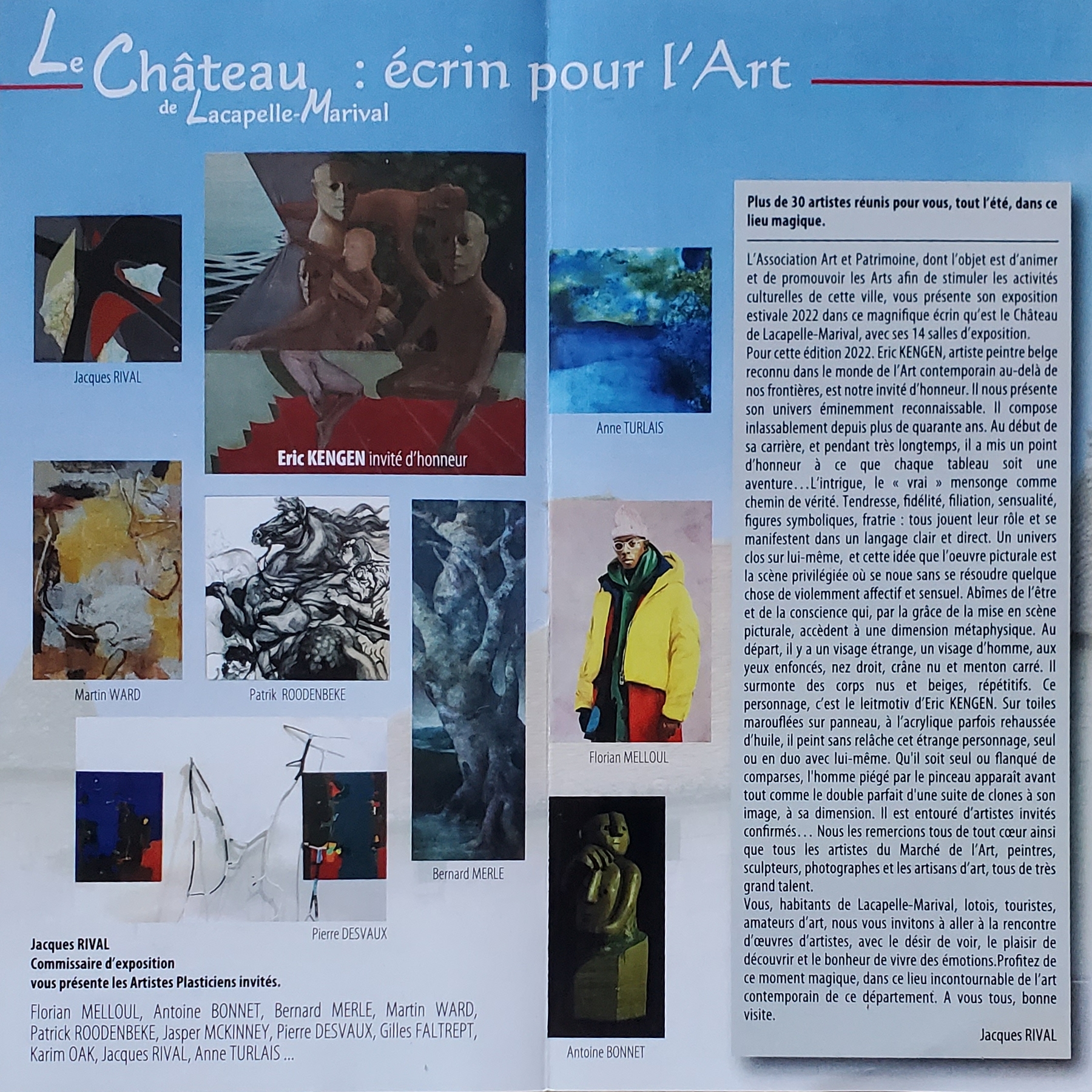 Figeac : Exposition d'été au château de Lacapelle-Marival