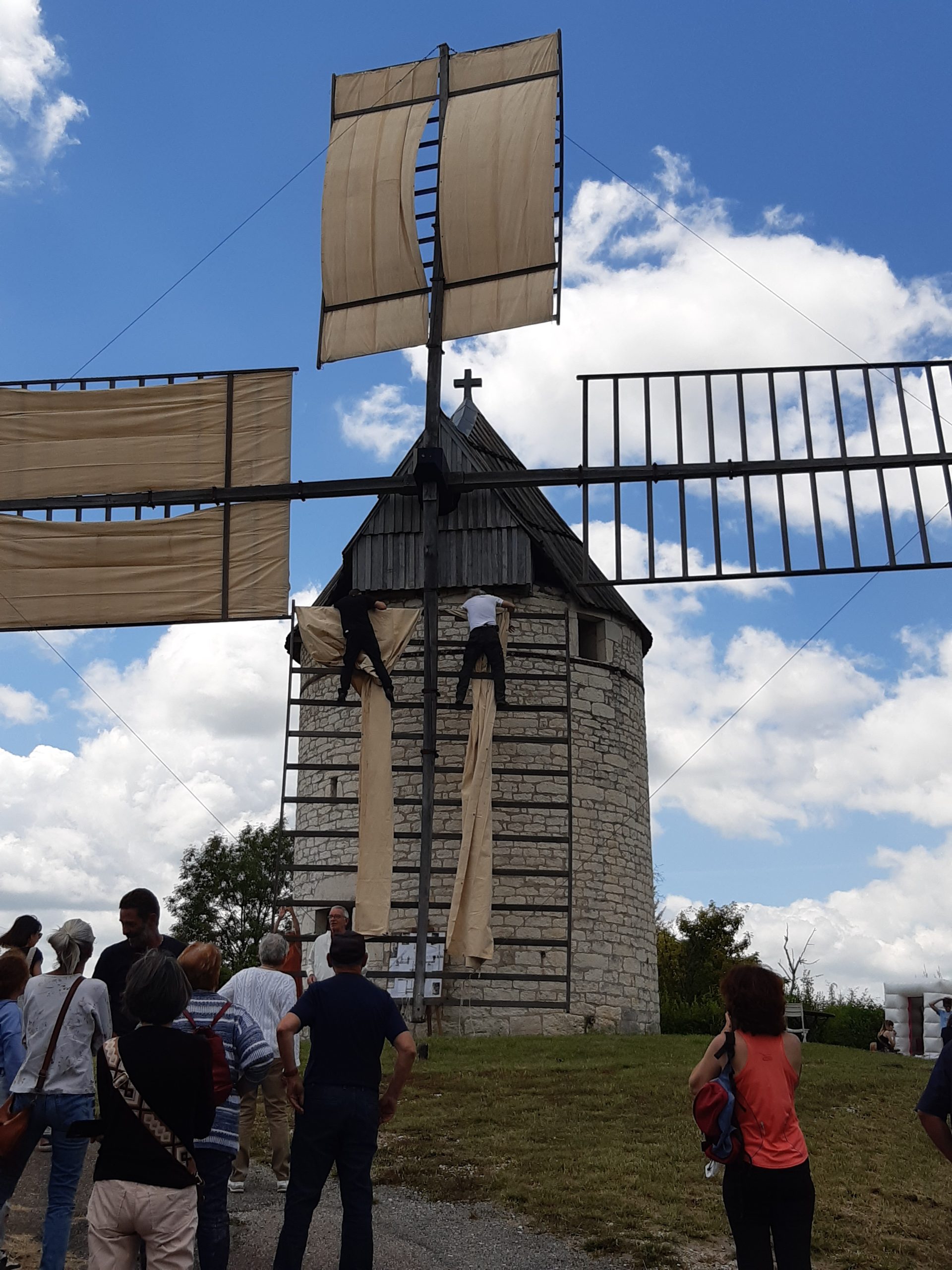Figeac : Ouverture du Moulin à Vent de Boisse à Sainte-Alauzie