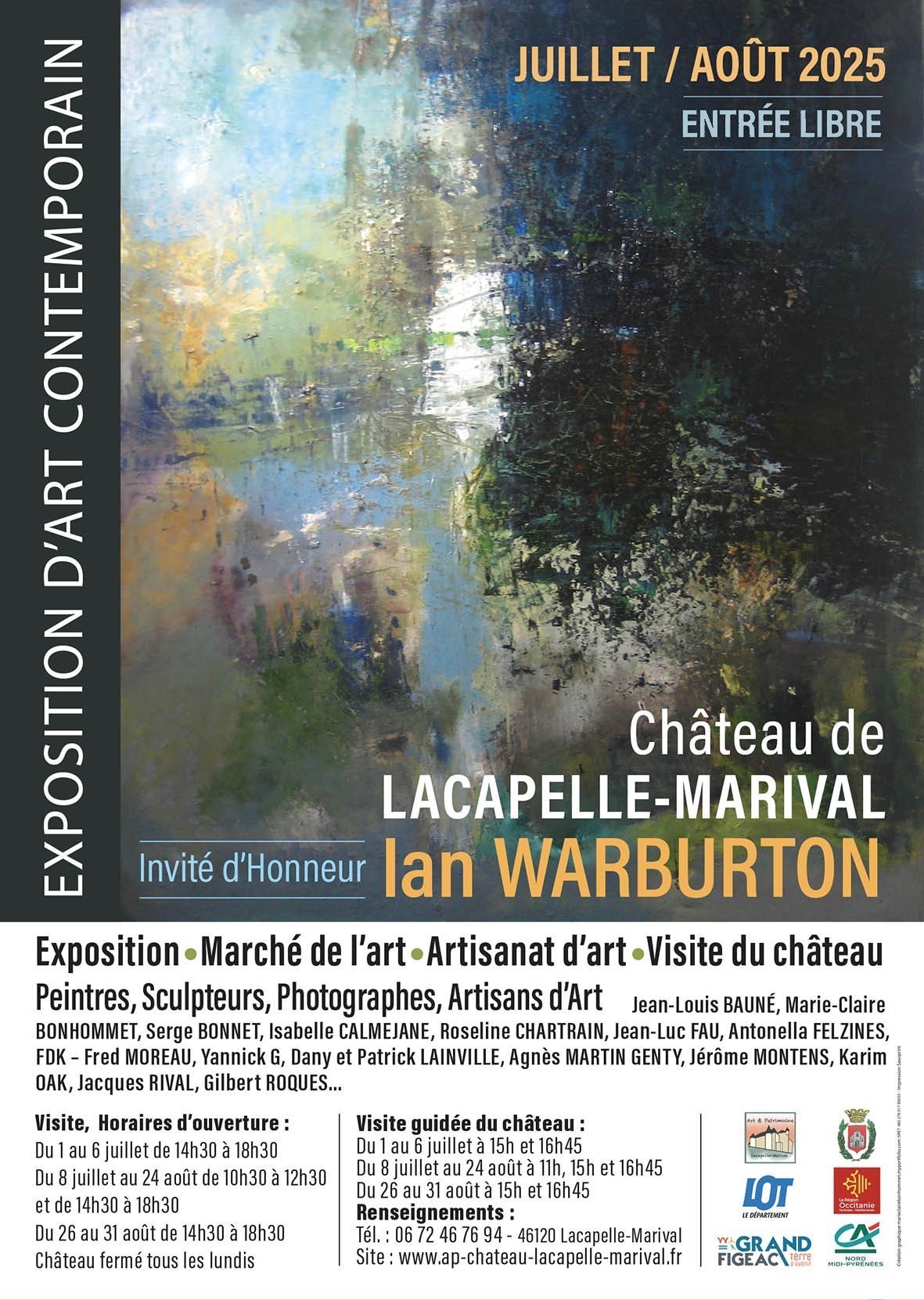 Figeac : Exposition d'été au Château de Lacapelle-Marival