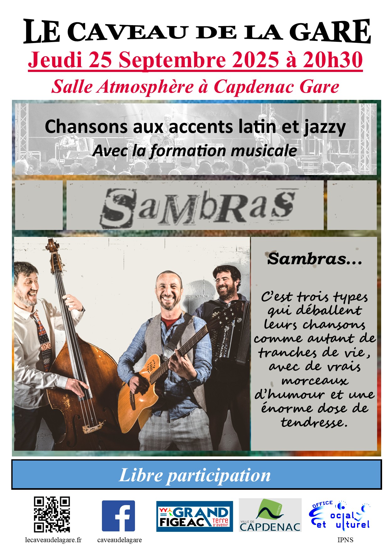 Figeac : Concert du groupe Sambras