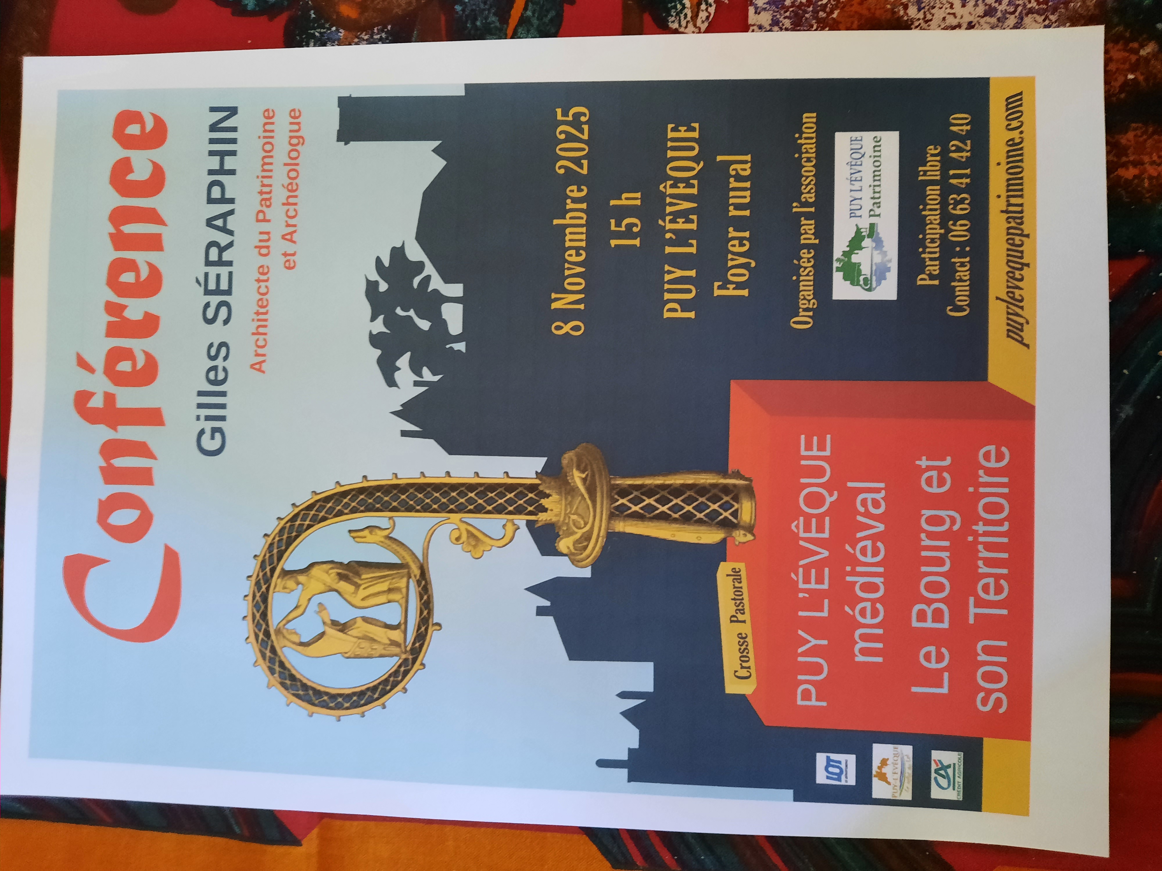 Figeac : Conférence de Gilles Séraphin :