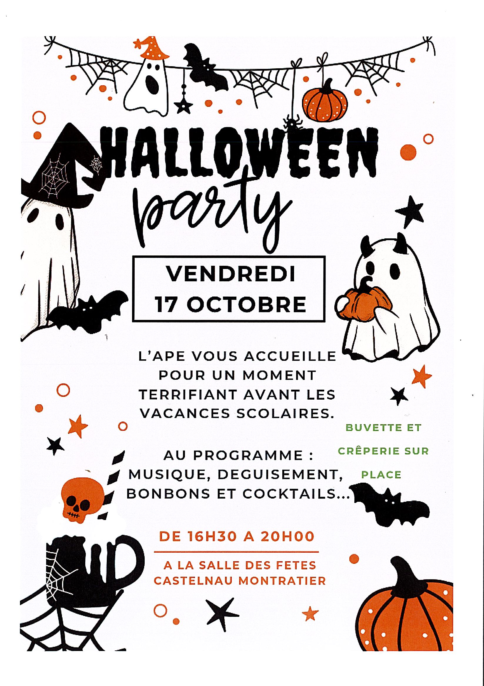 Figeac : Halloween party à Castelnau-Montratier