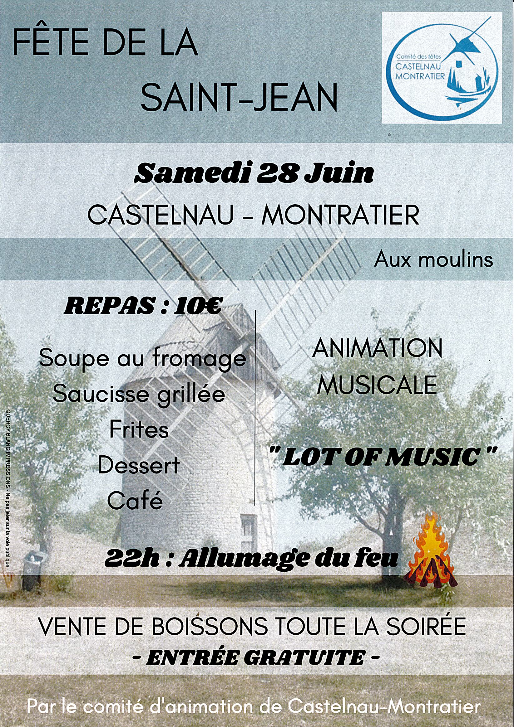 Figeac : Fête de la Saint-Jean à Castelnau-Montratier