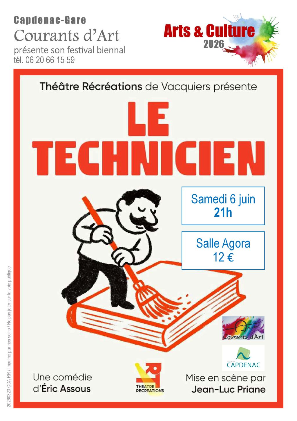 Figeac : Le festival biennal Arts et Culture : théâtre le Technicien
