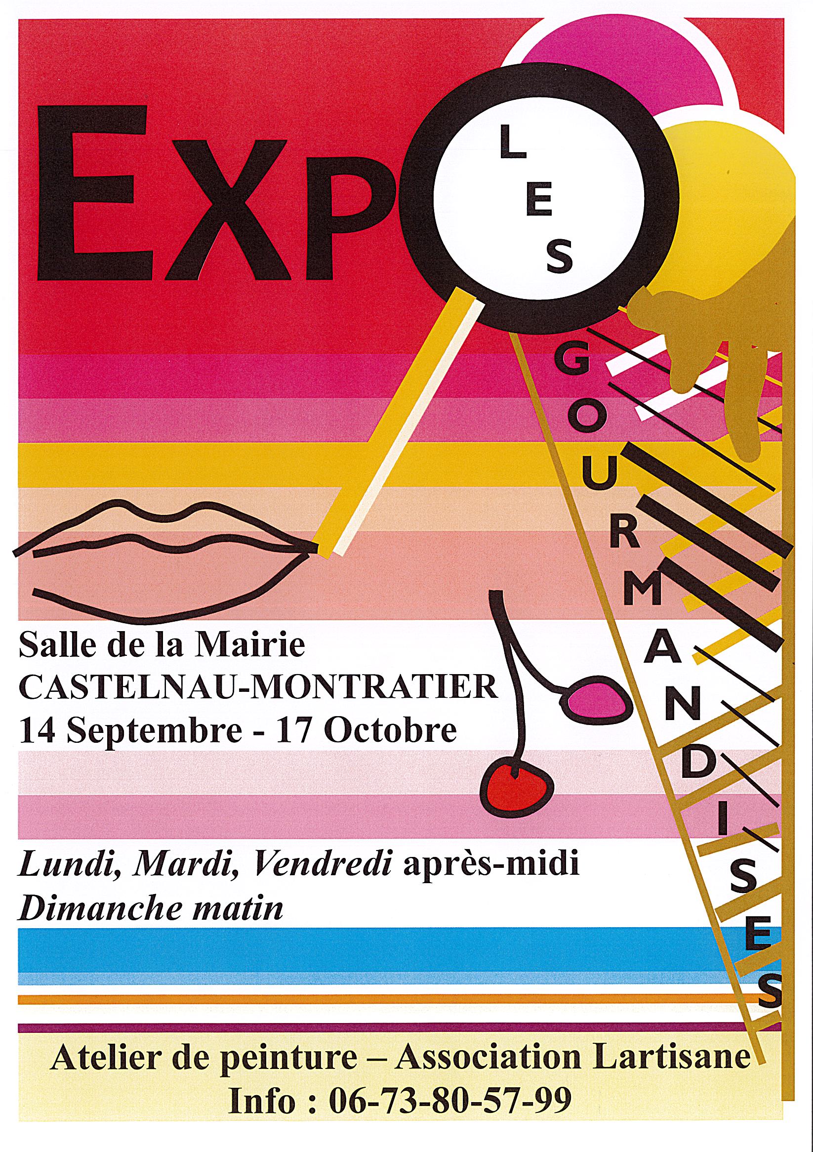 Exposition à la salle de la mairie: 