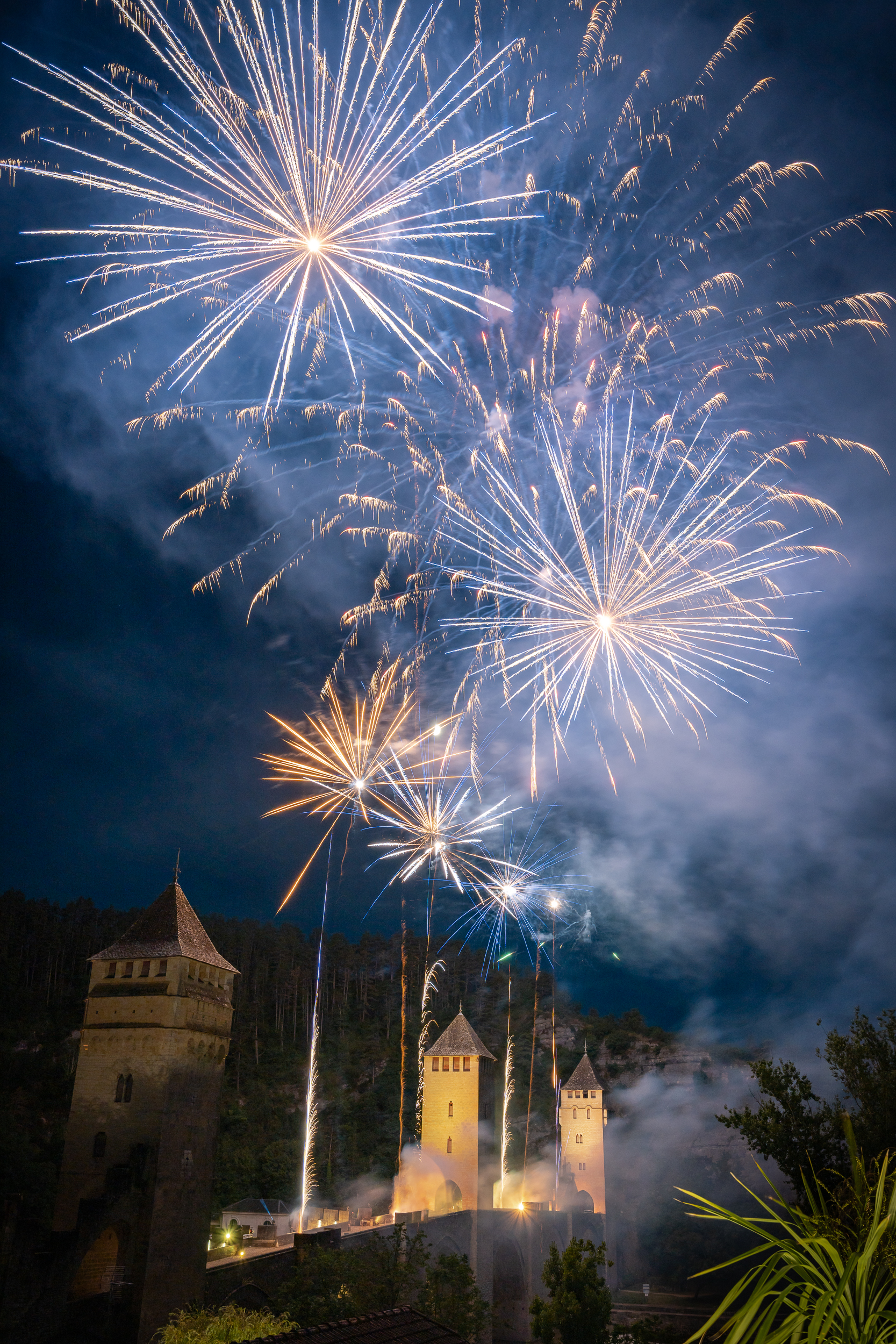 Figeac : Feu d'artifice à Cahors