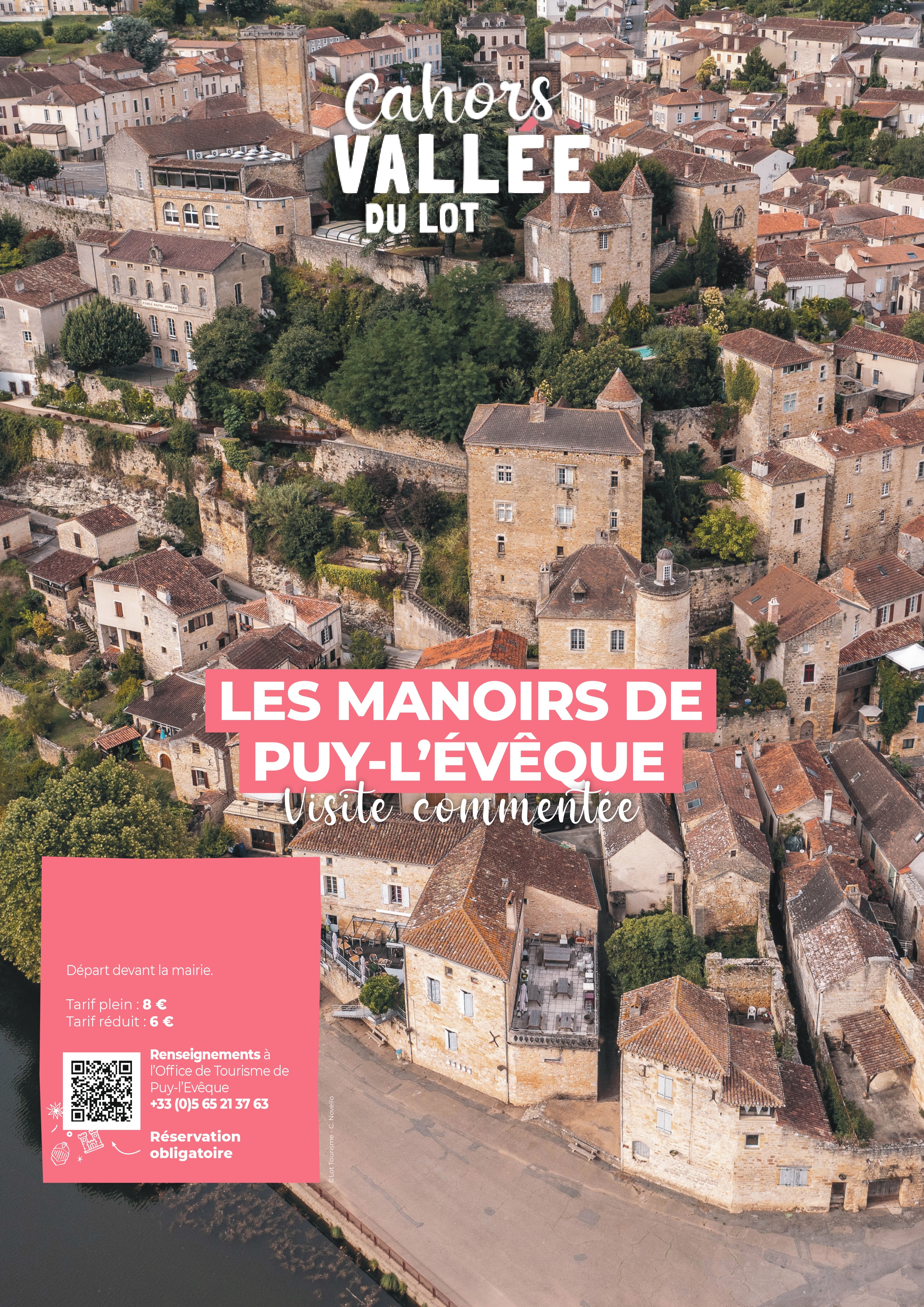 Figeac : Visite guidée : Le manoir de Beauregard à Puy-l'Évêque