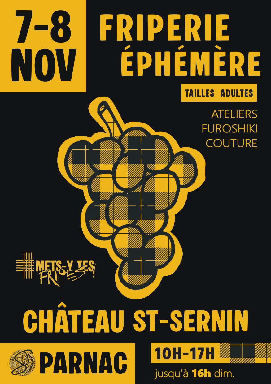 Figeac : Friperie éphémère au Château Saint-Sernin
