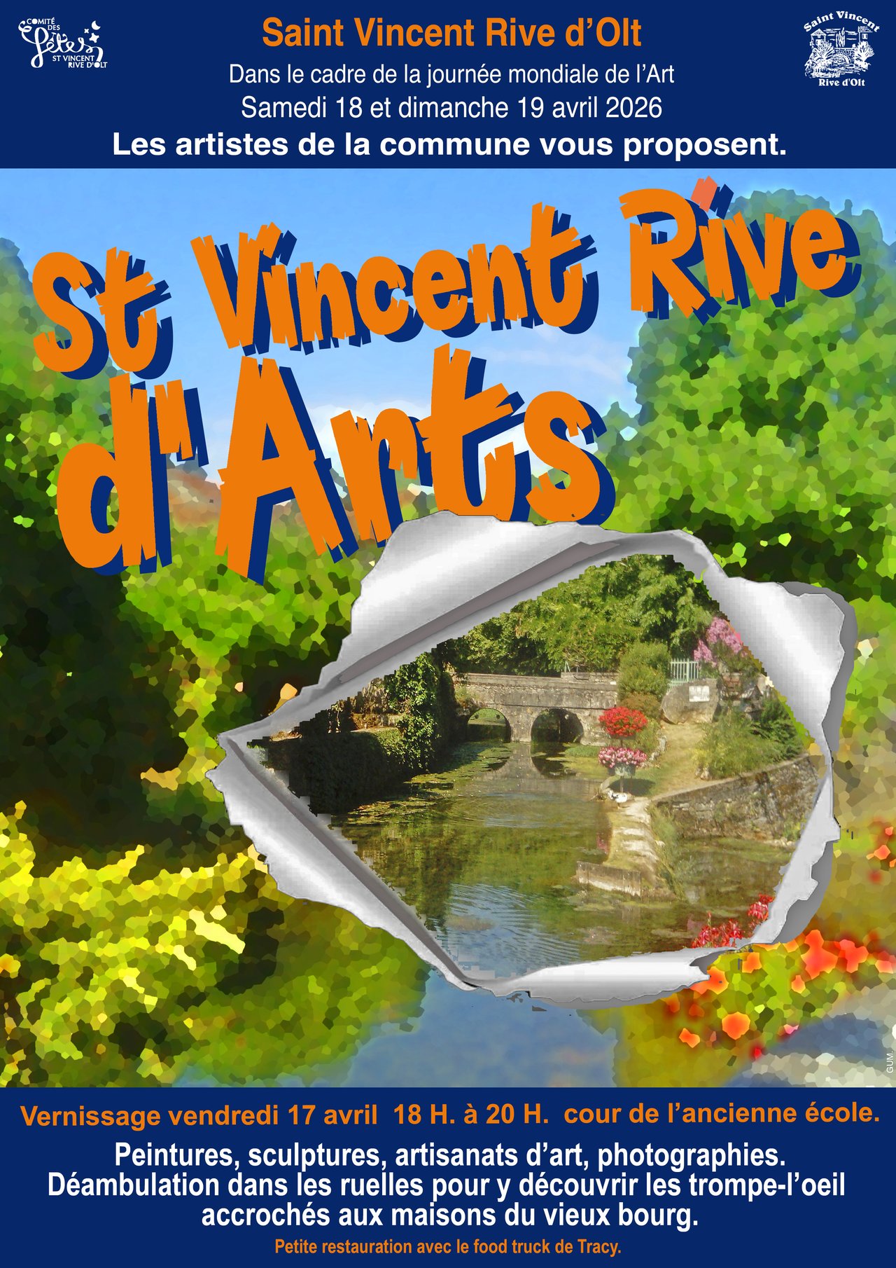 Figeac : Saint Vincent Rive d'Arts