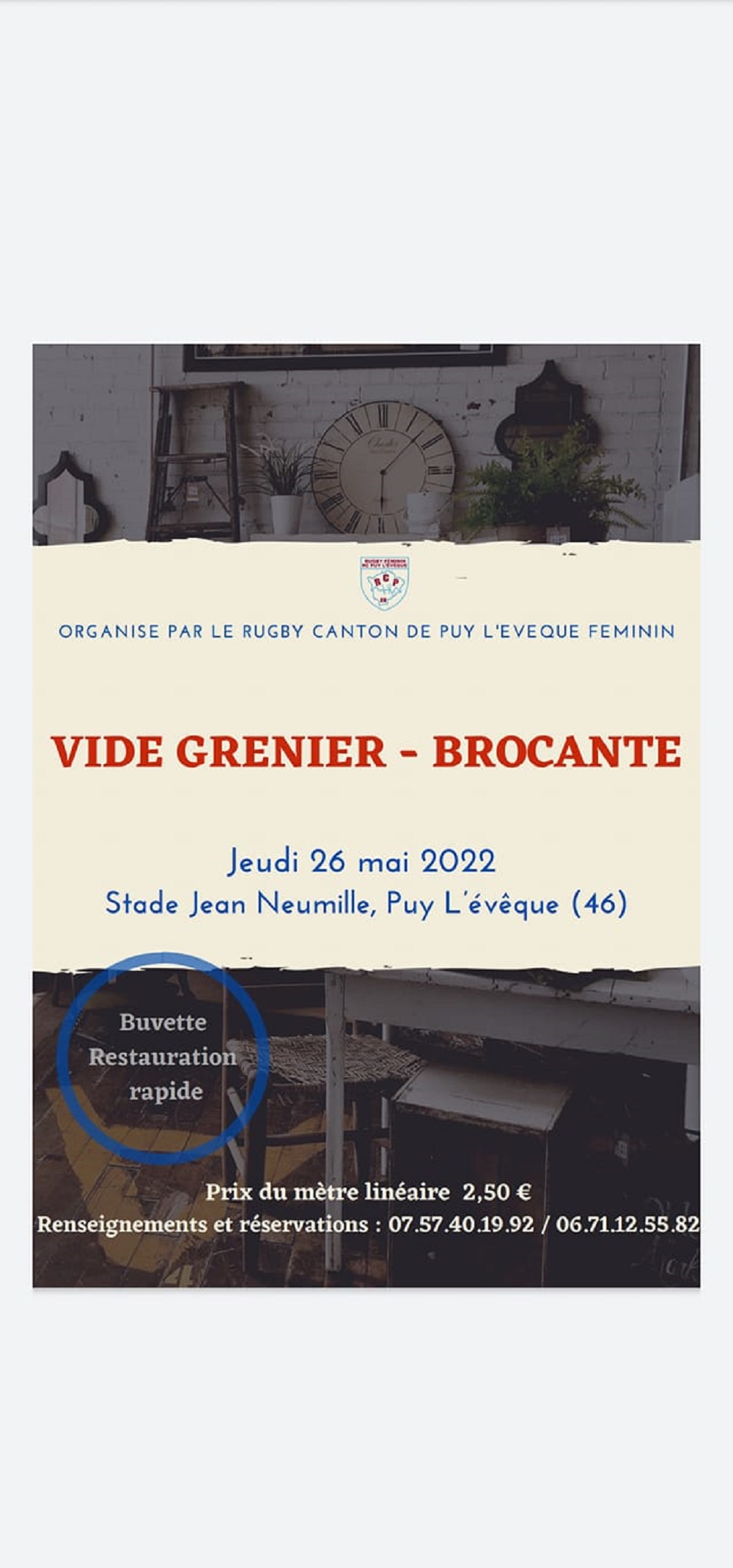 Figeac : Vide-Greniers Puy-l'Evêque