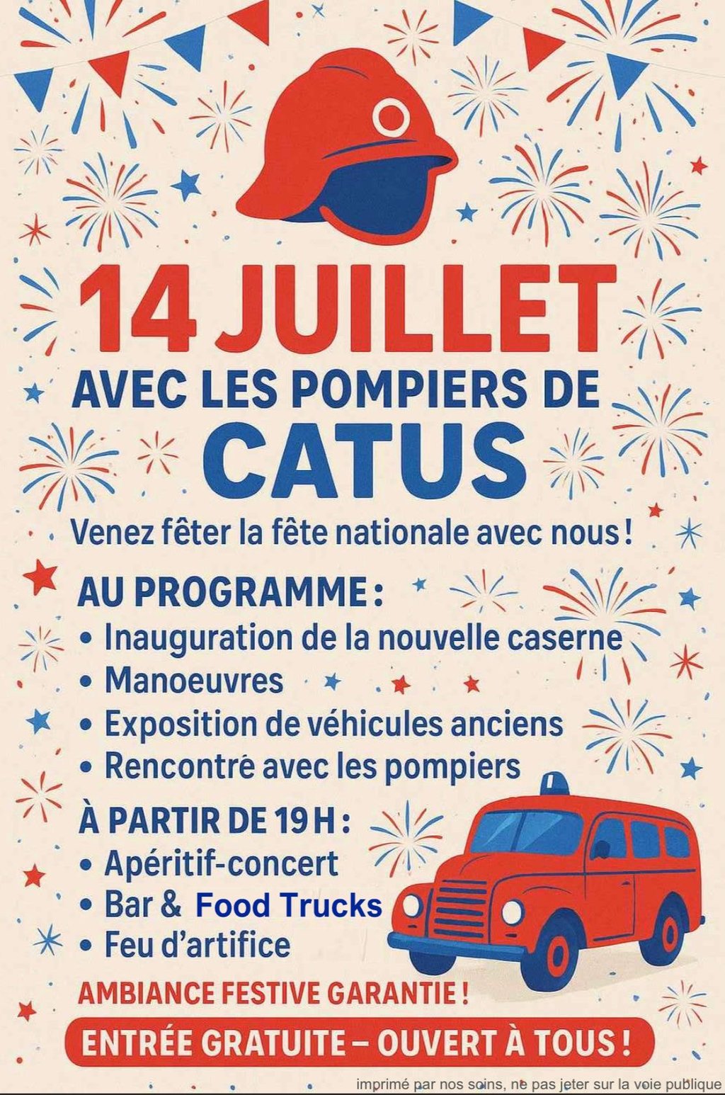 Figeac : Journée des pompiers