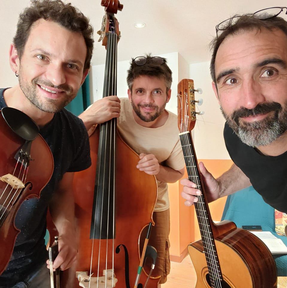 Figeac : Concert Shamade Swing Trio, jazz manouche
