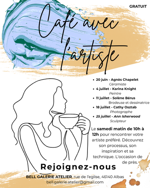 Café avec l'artiste