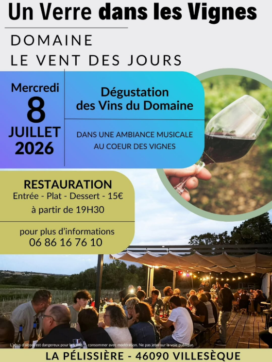 Figeac : Un verre dans les vignes
