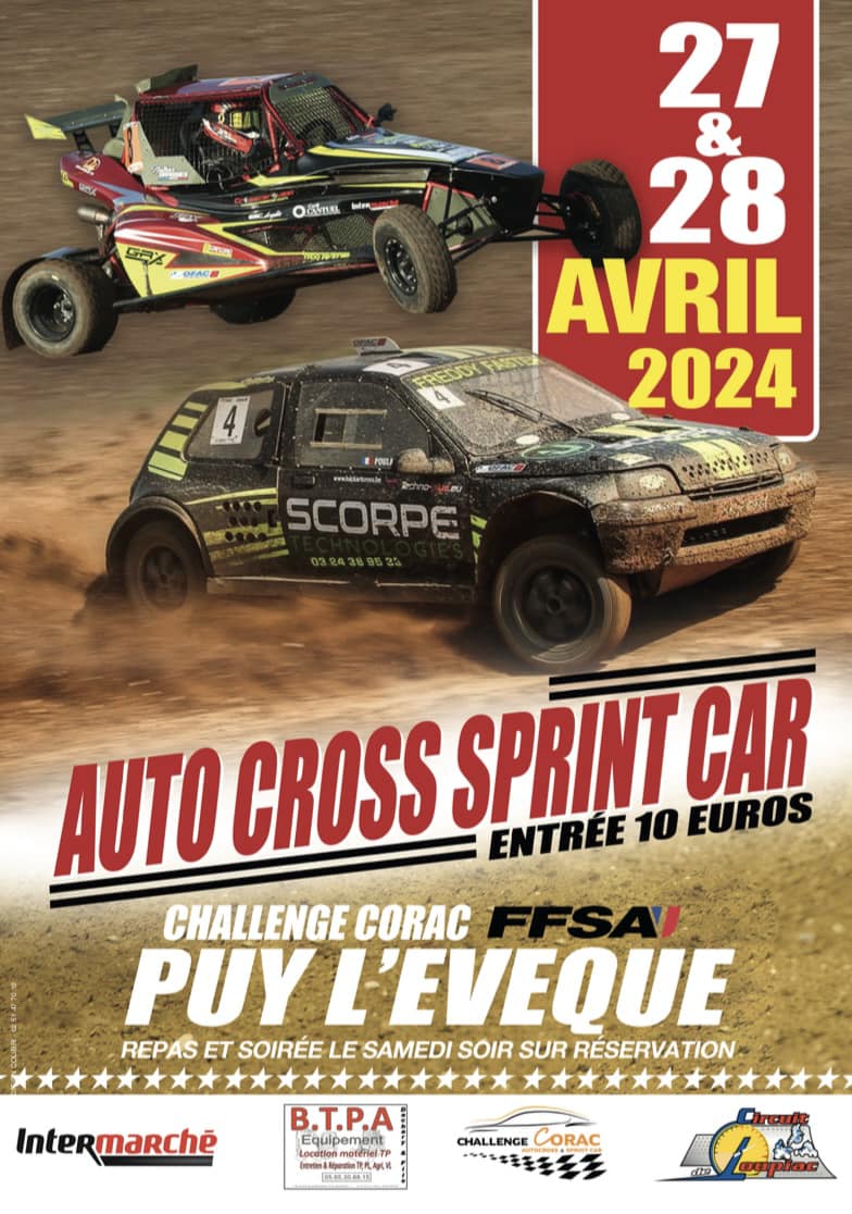 Figeac : Auto cross et Sprint Car à Puy-l'Evêque