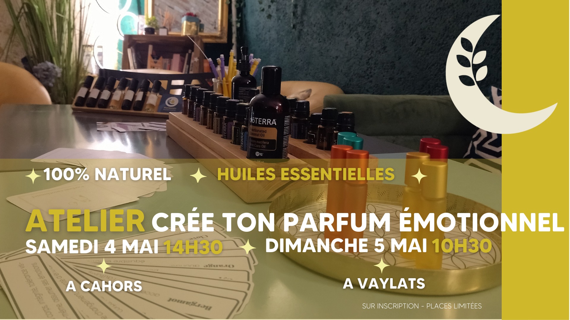Figeac : Atelier création de parfum 100% naturel