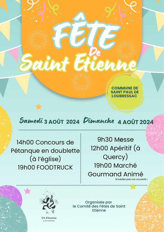 Figeac : Fête de Saint-Etienne à Saint-Paul-Flaugnac